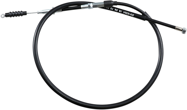 Black Vinyl Clutch Cable Black