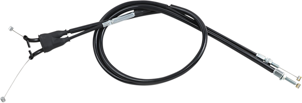 Black Vinyl Throttle Cable Black
