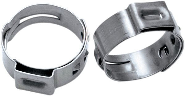 Cooling System Stepless® Clamps Silver