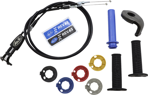 Rev3 Variable Rate Throttle Kit Black