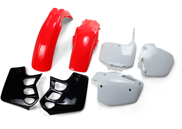 Full Body Replacement Plastic Kit Black, Red, White 