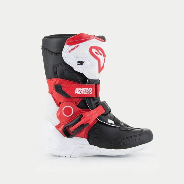 Cizme Copii Alpinestars Tech 3s Red/White/Black-4