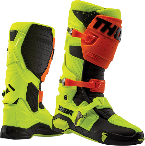 Radial Boots Replacement Outsoles Black, Yellow