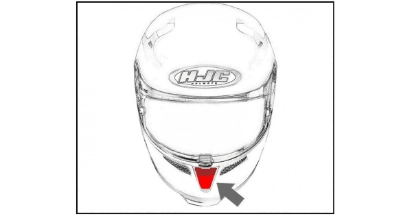 Ventilatie barbie casca HJC 