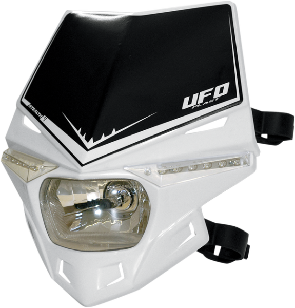 Two-piece Stealth Headlight System White