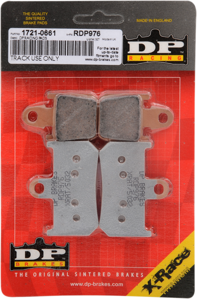 Rdp X-race Titanium Sintered Brake Pads-2