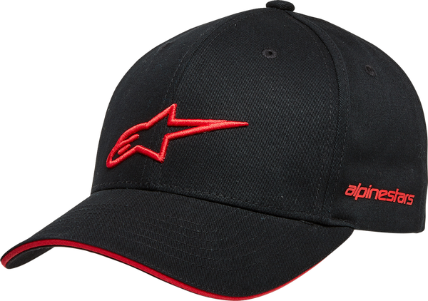 Sapca Alpinestars Rostrum Black/Red-66161c83c64e70e304dad042191b25f4.webp