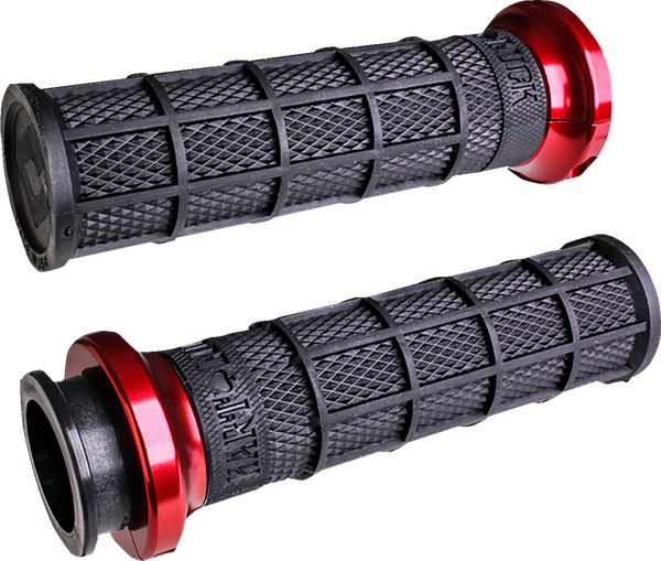 Indian Hart-luck Signature V-twin Lock-on Grips Black