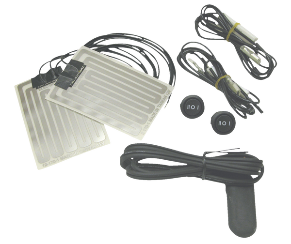 Deluxe Heated Grip Kit Black