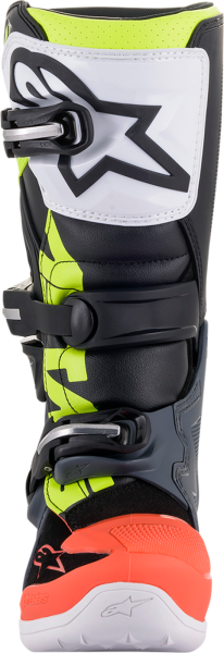 Cizme copii Alpinestars Tech 7S Black/Orange/Yellow-3