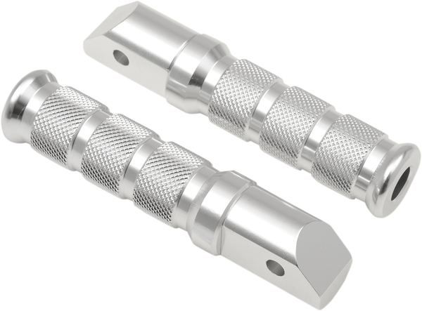 Anodized-aluminum Footpegs For Sportbikes Silver