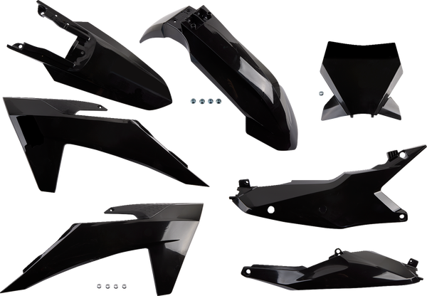 Full Body Replacement Plastic Kit Black