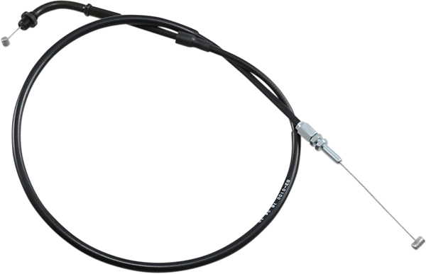 Black Vinyl Throttle Cable Black