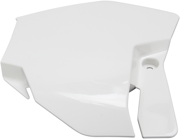 Replacement Front Number Plate White