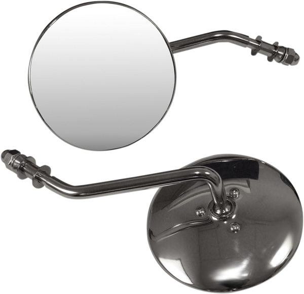 Chrome Universal Steel Mirror Silver