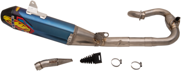 Factory 4.1 Rct Exhaust System Anodized Blue