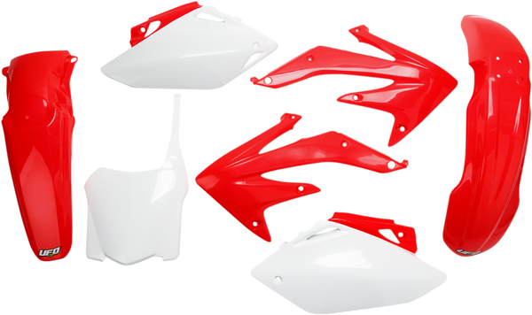 Full Body Replacement Plastic Kit Red, White
