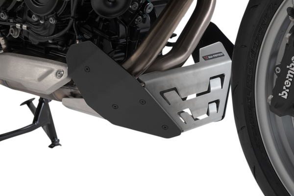 Front Spoiler Black, Silver