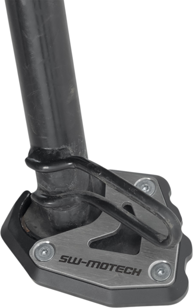 Sidestand Foot Extension Black, Silver