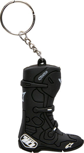 10 Boot Keyfob Black-0