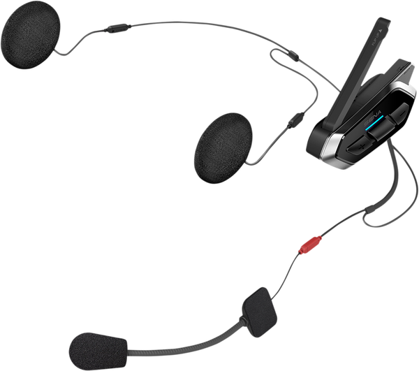 Căști 50R Low Profile Mesh Intercom™ Black/Silver