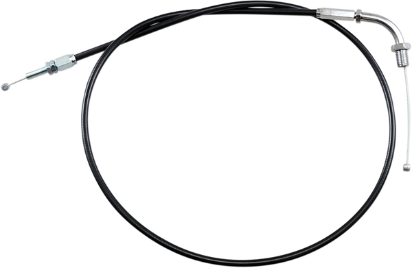 Black Vinyl Throttle Cable Black
