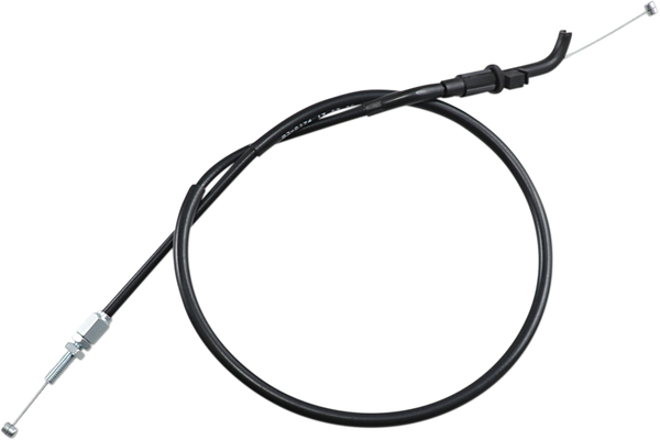 Black Vinyl Throttle Cable Black