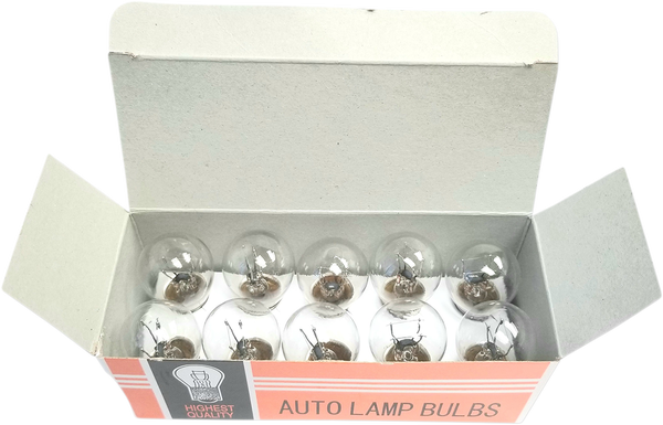 10 Pack Replacement Bulbs For Marker Lights Clear