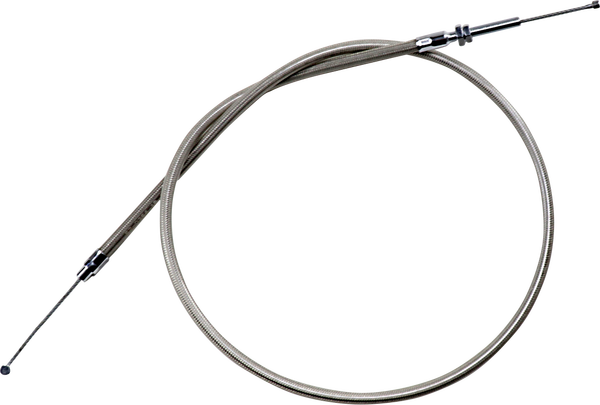 Armor Coat Stainless Steel Clutch Cable Silver