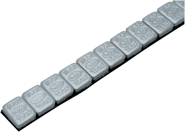 Wheel Weights Powder-coated, Silver