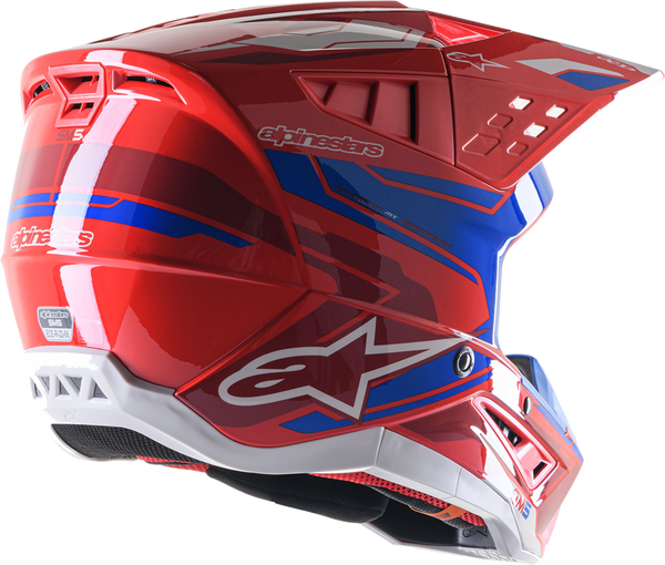 Casca Alpinestars Supertech M5 Action Red/Blue-2