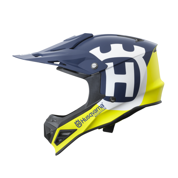 Casca Copii Husqvarna Railed Blue/Yellow-5