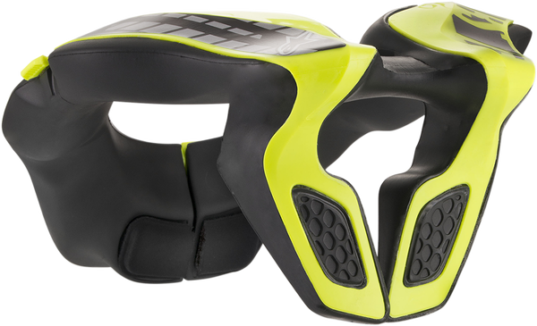 Protecție Gât Copii Alpinestar Black Yellow Fluo-1