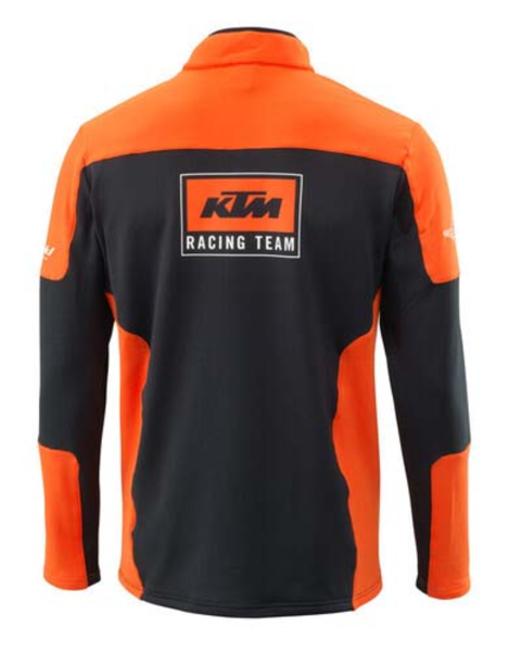Pulover KTM Team Halfzip Orange Black-1