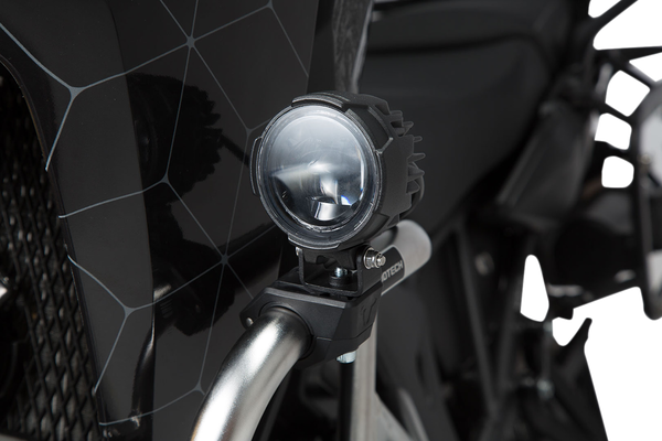 Crash Bar Clamps For Lights Black