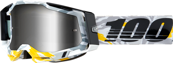 Ochelari 100% Racecraft 2 Gray/Yellow-0