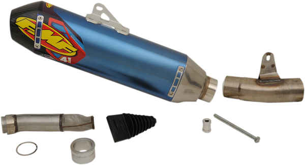 Factory 4.1 Rct Slip-on Muffler Anodized Blue