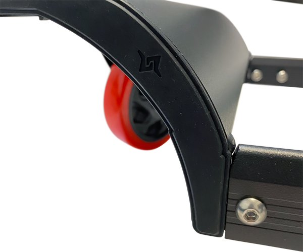 Set Carucioare Ajustabile Manipulare Snowmobil Trax Wheels 2.0 Negru/Rosu-0