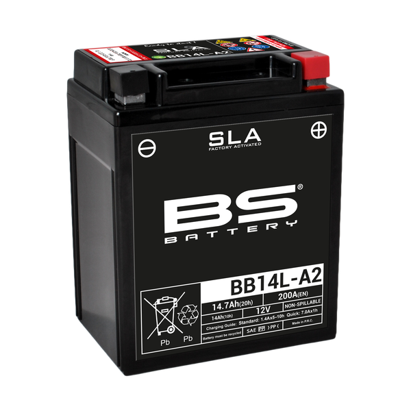 Sla Factory-activated Agm Maintenance-free Batteries Black-0