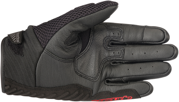 Manusi Piele Alpinestars Smx-1 Air V2 Negru/ Rosu-1