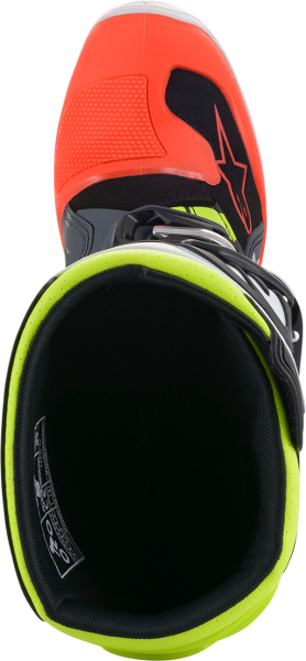 Cizme copii Alpinestars Tech 7S Black/Orange/Yellow-2