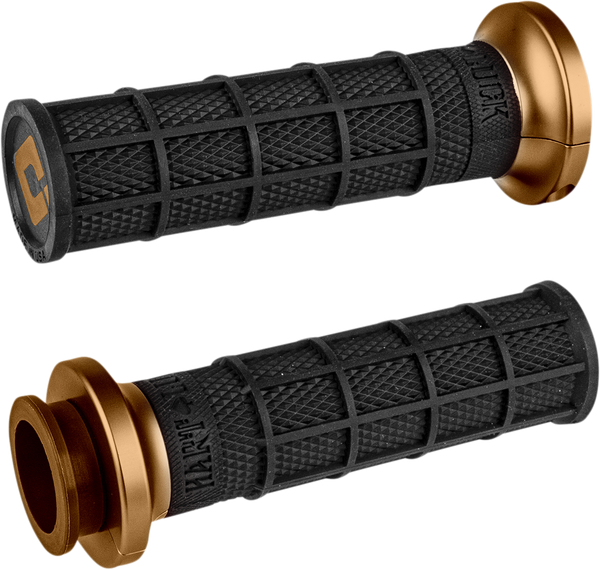 Indian Hart-luck Signature V-twin Lock-on Grips Black