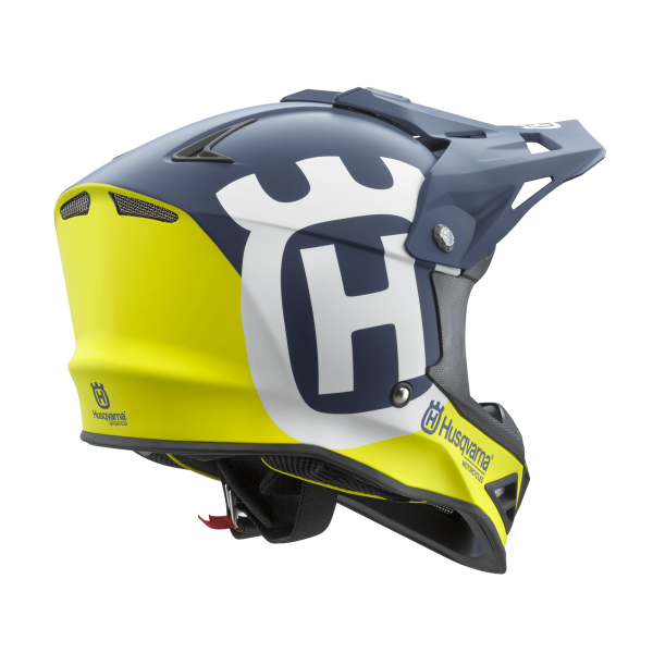Casca Copii Husqvarna Railed Blue/Yellow-0