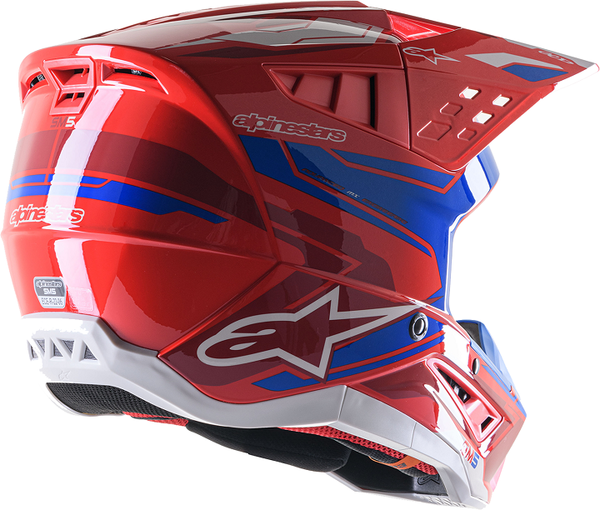 Casca Alpinestars Supertech M5 Action Red/Blue-3