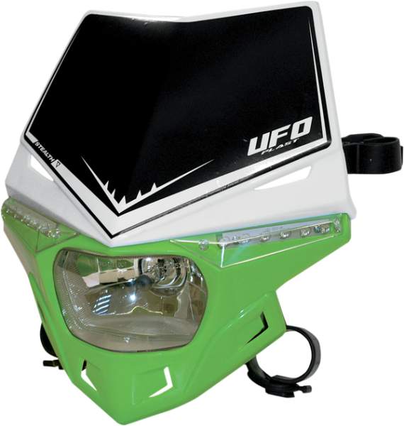 Dual Color Stealth Headlight Green, White