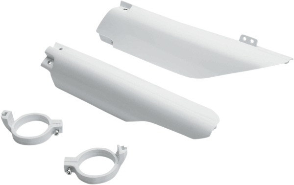 Suzuki Fork Tube Protectors White