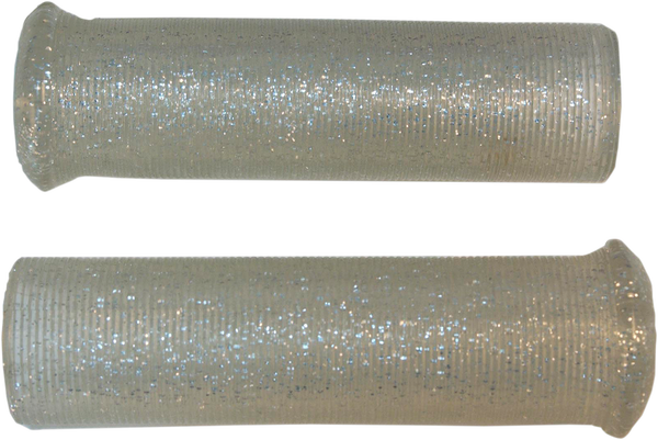 Star Fire Flake Grips Silver