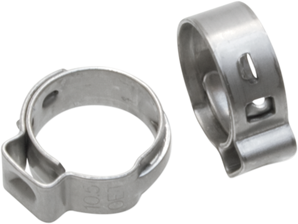 Stepless® Ear Clamps Silver