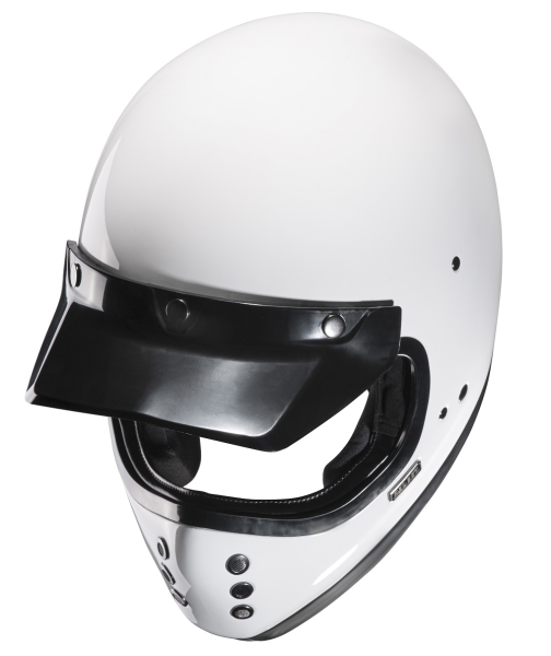 Casca HJC V60 Solid Alb-9