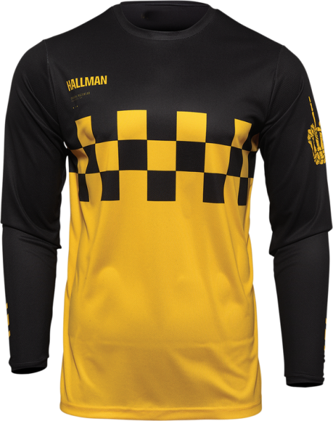 Tricou Thor Hallman Differ Black/Yellow